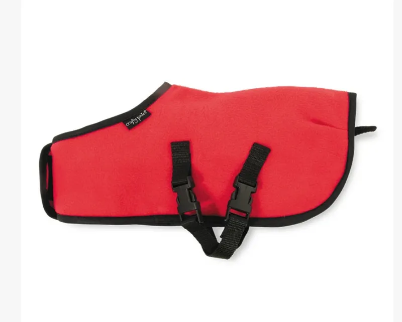 Crafty Ponies Fleece Rug Red